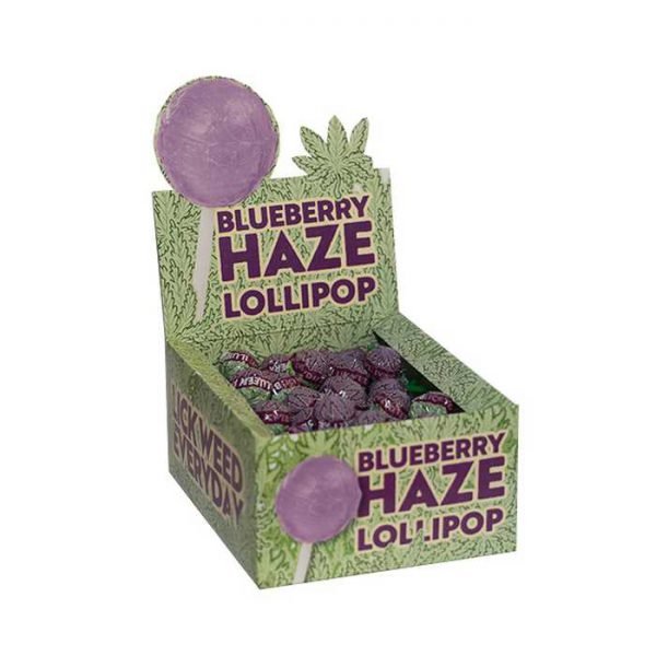 Blueberry Haze Lollipop Cannabis Blueberry Haze Lollipop